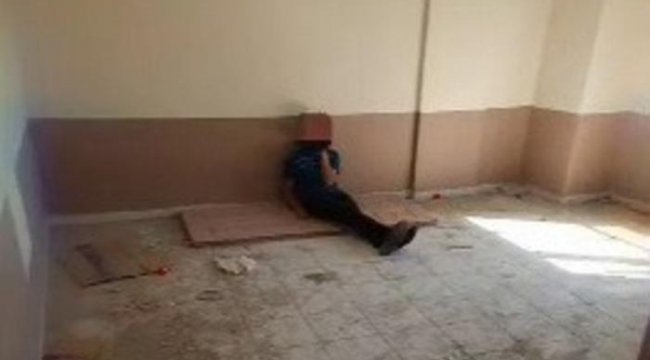 Madde bağımlılarının kullandığı bina kapatıldı