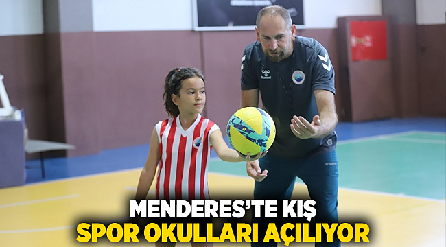 Menderes’te Kış Spor Okulları Başlıyor