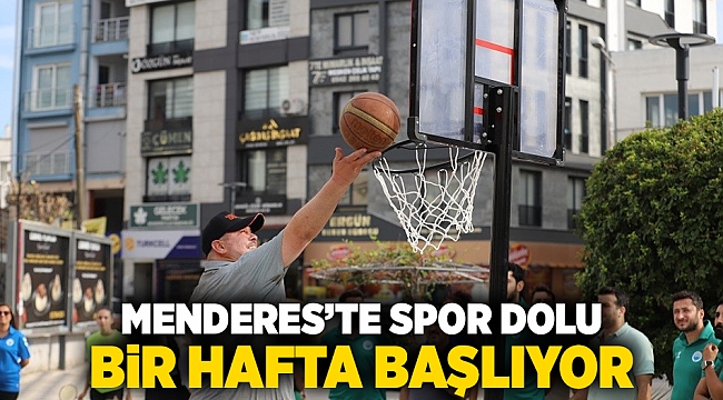 Menderes’te Spor Dolu Bir Hafta Başlıyor