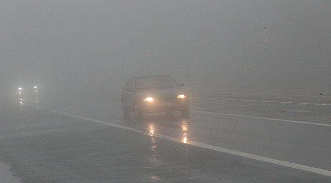 Anadolu Otoyolu&#039;nda sis etkili oldu