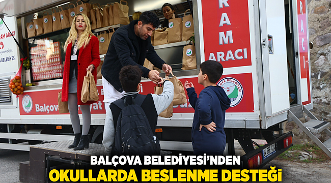 Balçova Belediyesi’nden Okullarda Beslenme Desteği