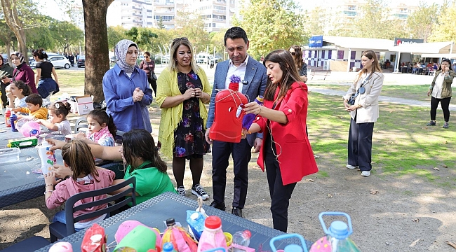Başkan Önal, çocuklar ve annelerle doğa için buluştu