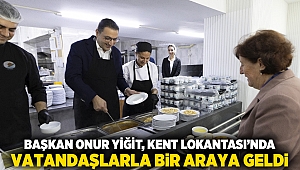 Başkan Onur Yiğit, Kent Lokantası’nda Vatandaşlarla Bir Araya Geldi