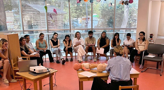 Bayraklı&#039;da Anaokulu Öğretmenlerine Hayat Kurtaran Eğitim