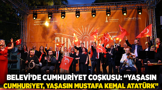 Belevi’de Cumhuriyet Coşkusu: “Yaşasın Cumhuriyet, Yaşasın Mustafa Kemal Atatürk”