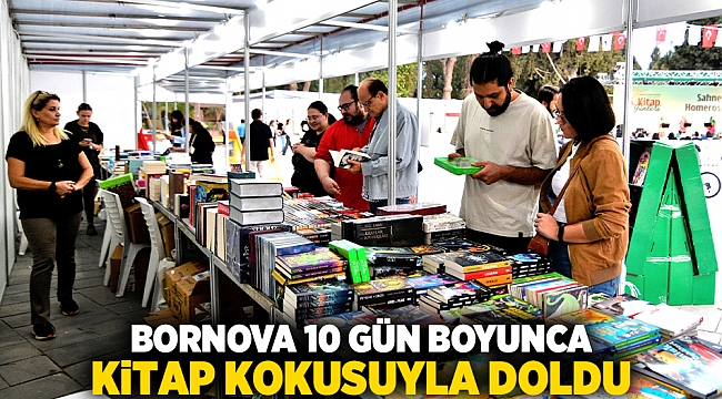 Bornova 10 gün boyunca kitap kokusuyla doldu