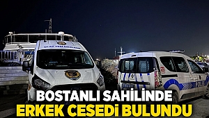 Bostanlı sahilinde erkek cesedi bulundu