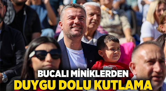 BUCALI MİNİKLERDEN DUYGU DOLU KUTLAMA