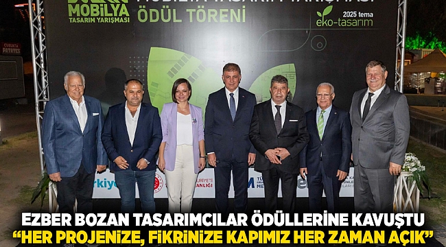 Ezber bozan tasarımcılar ödüllerine kavuştu  “Her projenize, fikrinize kapımız her zaman açık”