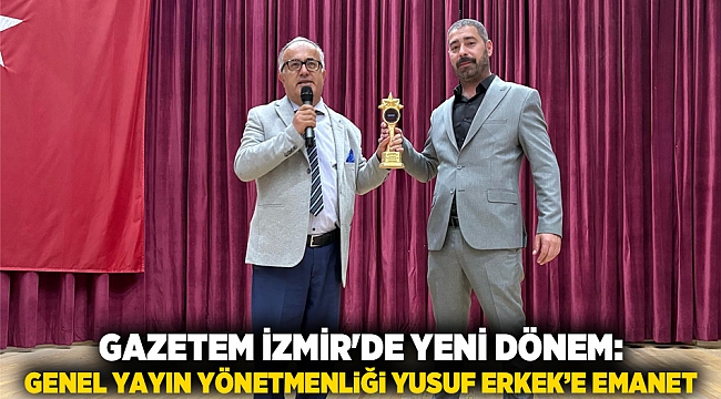 Gazetem İzmir&#039;de Yeni Dönem: Genel Yayın Yönetmenliği Yusuf Erkek&#039;e Emanet