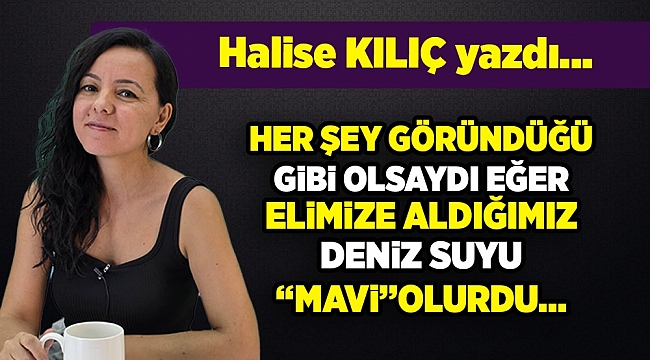 Halise KILIÇ yazdı...