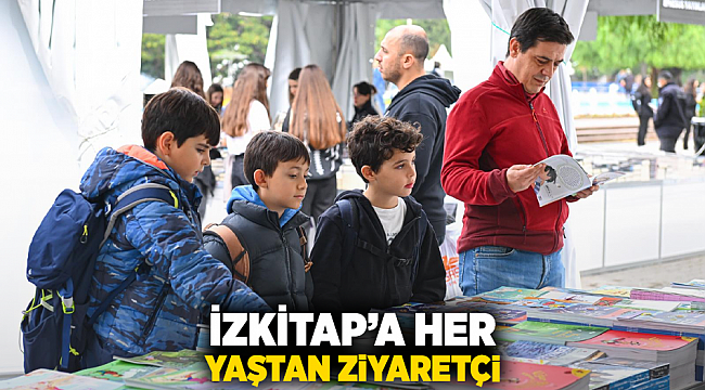İZKİTAP’a her yaştan ziyaretçi