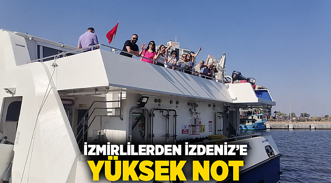 İzmirlilerden İZDENİZ’e yüksek not