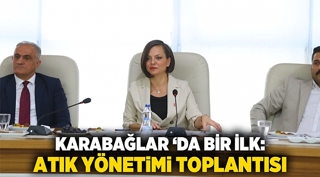Karabağlar ‘da Bir İlk: Atık Yönetimi Toplantısı