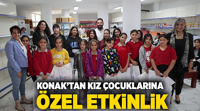 Konak’tan kız çocuklarına özel etkinlik