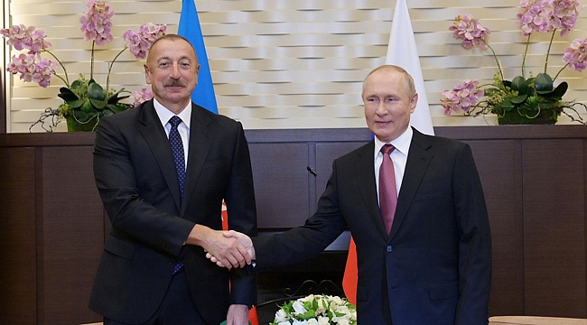 Kremlin: Putin ve Aliyev bugün bir araya gelecek