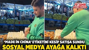 ‘Made in China’ Etiketini Kesip Satışa Sundu, Sosyal Medya Ayağa Kalktı