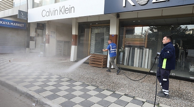 Menderes’te Caddeler Tertemiz