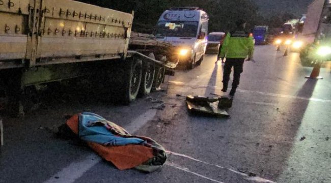 Sakarya&#039;da feci olay! Lastiğini değiştirmek isterken hayatını kaybetti