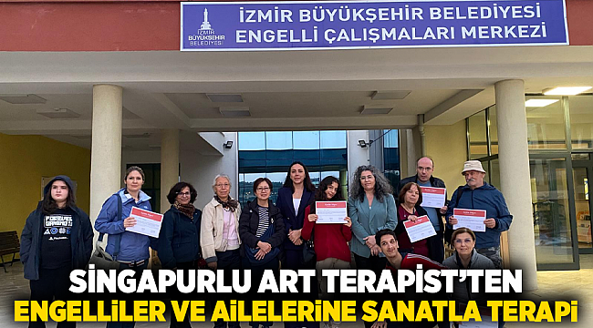 Singapurlu Art Terapist’ten engelliler ve ailelerine sanatla terapi