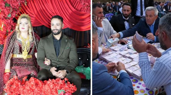 Şırnak’ta 2 Gün 2 gece süren aşiret düğünü: Damada 3 milyon TL, Geline 1,5 kilo altın takıldı