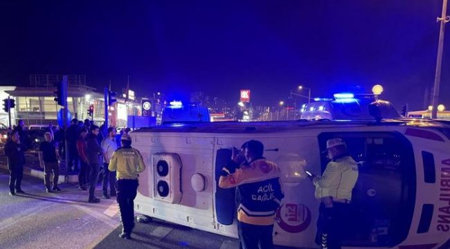 Tokat'ta ambulans ile cip çarpıştı! Yaralılar var