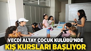 Vecdi Altay Çocuk Kulübü’nde kış kursları başlıyor