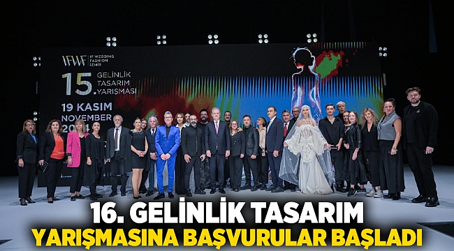 16. Gelinlik Tasarım Yarışmasına başvurular başladı