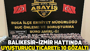Balıkesir–İzmir Hattında Uyuşturucu Ticareti: 10 Gözaltı