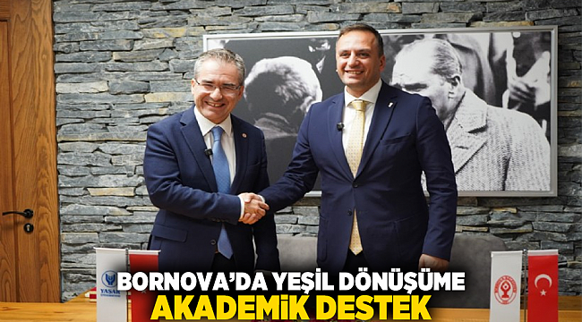 Bornova&#039;da yeşil dönüşüme akademik destek