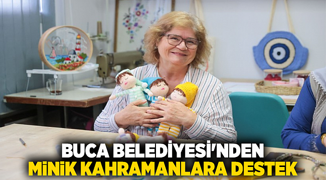 BUCA BELEDİYESİ&#039;NDEN MİNİK KAHRAMANLARA DESTEK