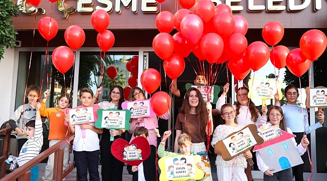 Çeşme Belediyesi Meclis Salonu’nda 1. Çocuk Hakları Çalıştayı gerçekleştirildi