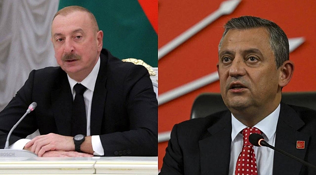 CHP Genel Başkanı Özel, Azerbaycan Cumhurbaşkanı Aliyev ile Görüştü.