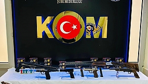Denizli’de kaçak silah operasyonu