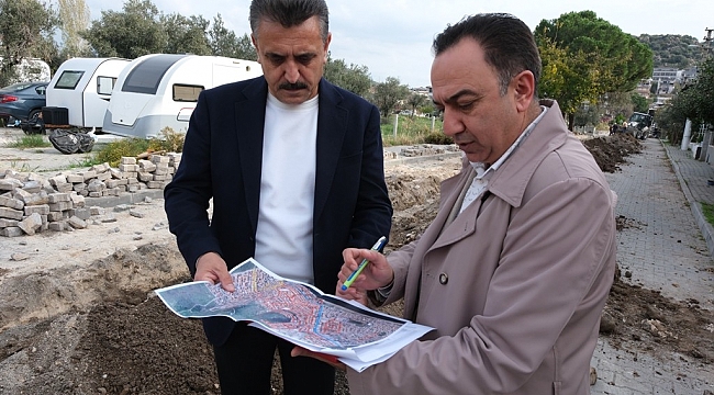 Dikili’de Doğal Gaz 4. Etap Çalışmaları Başladı