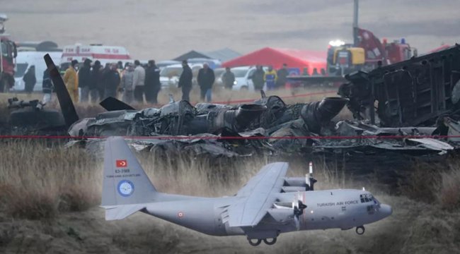 Her şey 5 saniyede olmuş! Gürcistan&#039;daki C-130 uçak kazasında yeni detaylar