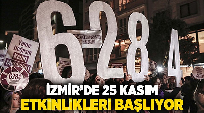 İzmir’de 25 Kasım etkinlikleri başlıyor