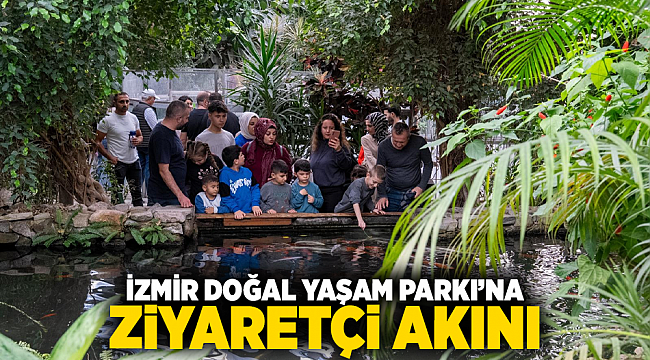 İzmir Doğal Yaşam Parkı’na ziyaretçi akını