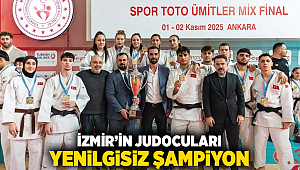 İzmir’in judocuları yenilgisiz şampiyon