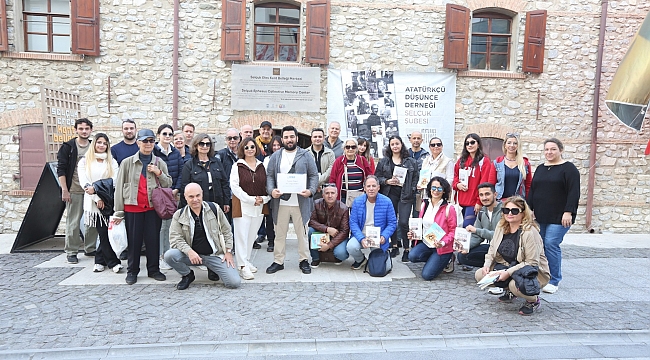 İzmirli Turist Rehberlerinden Efes Tarlası Yaşam Köyü’ne Eğitim Ziyareti