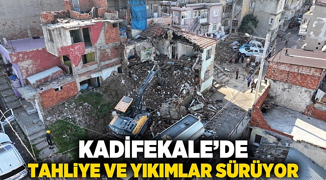 Kadifekale’de tahliye ve yıkımlar sürüyor