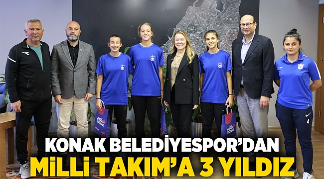 Konak Belediyespor’dan Milli Takım’a 3 yıldız
