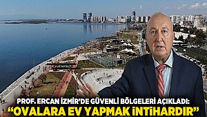 Prof. Ercan İzmir’de Güvenli Bölgeleri Açıkladı: “Ovalara Ev Yapmak İntihardır”