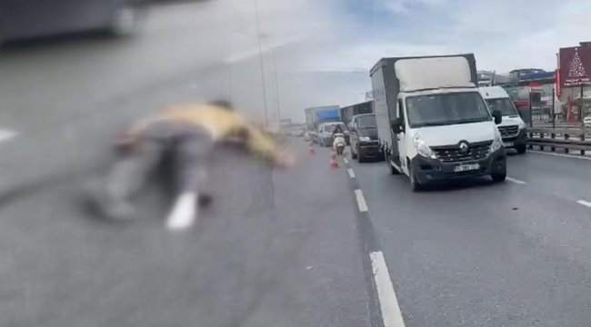 Sefaköy&#039;de feci motosiklet kazası: 1 ölü, 1 yaralı!