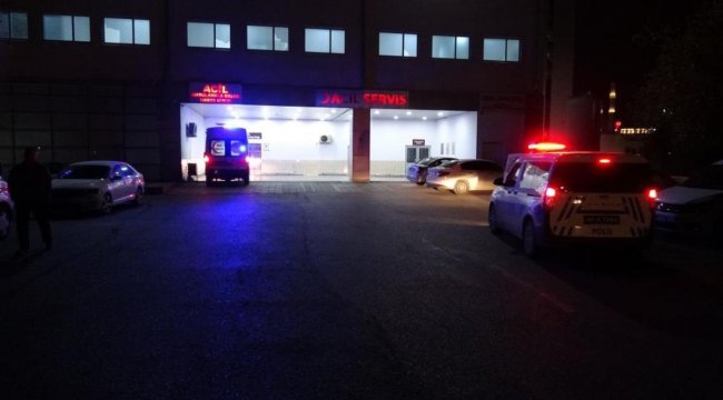 Tabanca ile bacağından vurulan şahıs, hastaneye kendi imkanlarıyla gitti