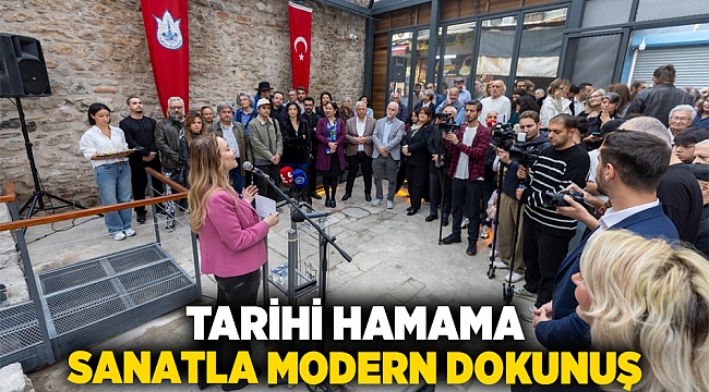 ​Tarihi hamama, sanatla modern dokunuş