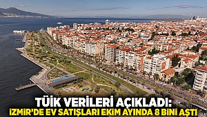 TÜİK Verileri Açıkladı: İzmir'de Ev Satışları Ekim Ayında 8 Bini Aştı