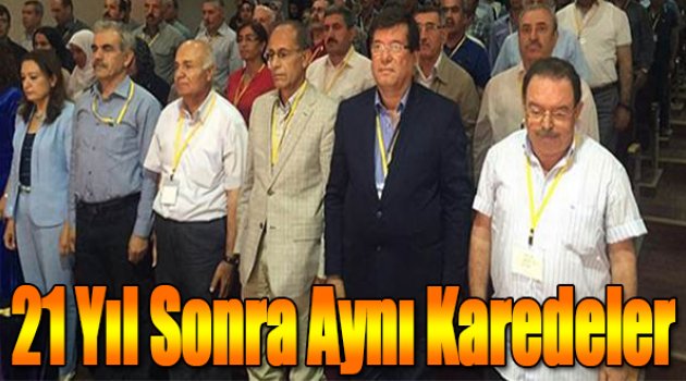 21 yıl sonra aynı karedeler