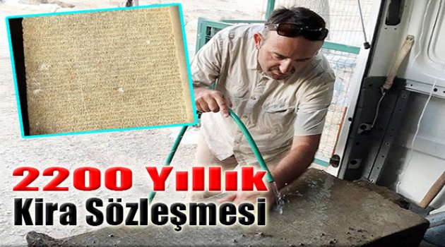 2200 Yıllık Kira Sözleşmesi
