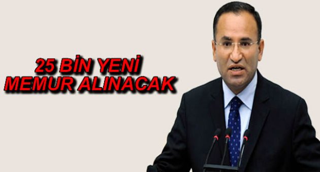 25 BİN YENİ MEMUR ALINACAK!&quot;